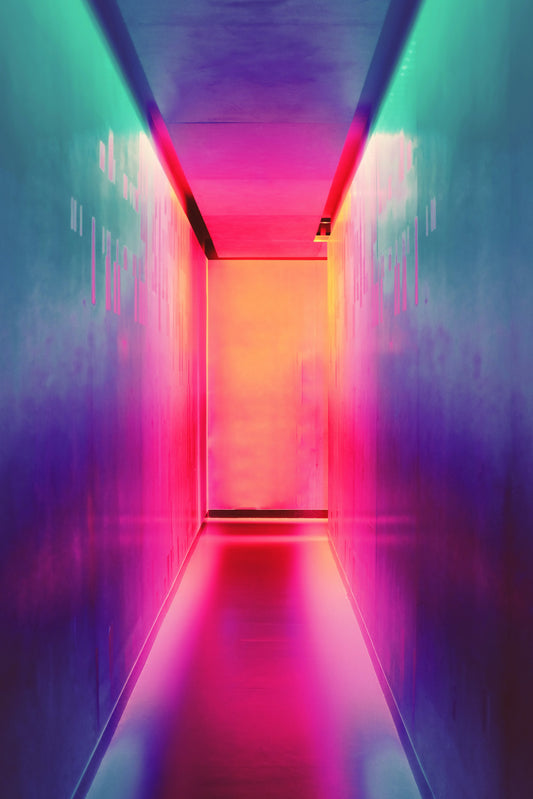 Neon Digital Wallpaper